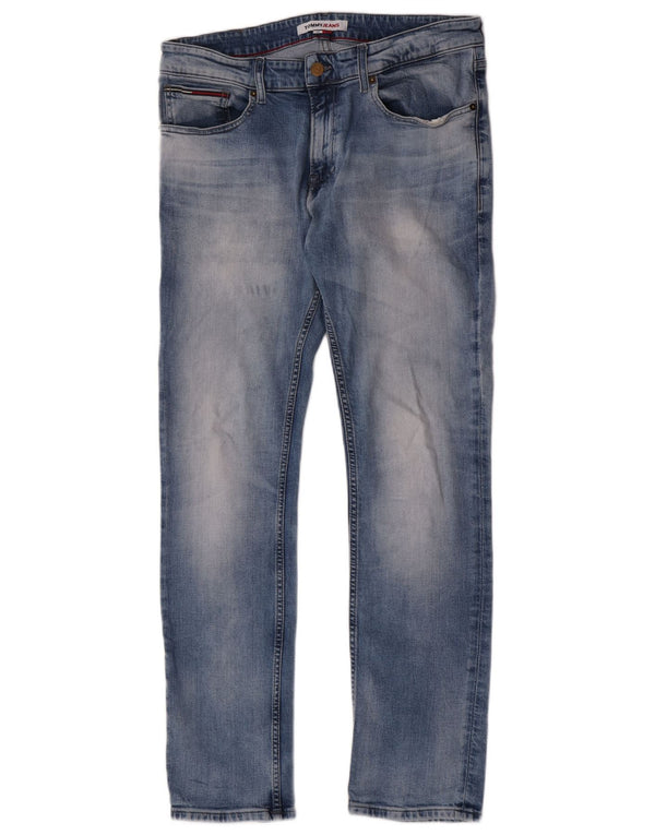 Tommy Hilfiger Ανδρικό Slim Jeans W34 L32 Blue Cotton