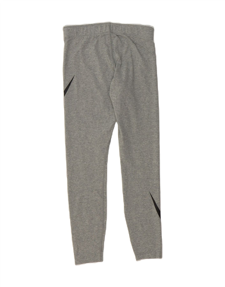 NIKE Womens Graphic Leggings UK 12 Medium  Grey Cotton Vintage Nike and Second-Hand Nike from Messina Hembry 