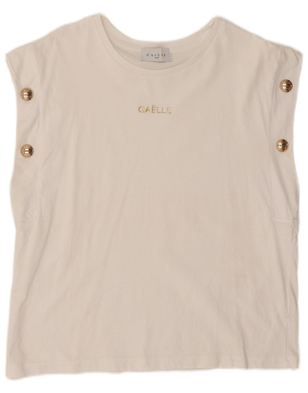 Γυναικείο γιλέκο Gaelle τοπ UK 12 Medium White