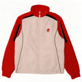 Ανδρική φόρμα Lotto Top Jacket UK 38/40 μεσαίου λευκού χρώματος πολυεστέρας