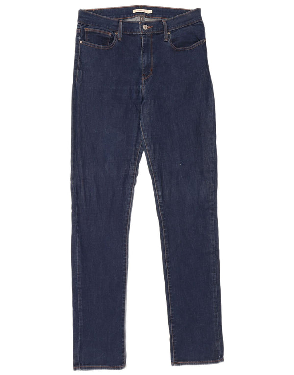 Γυναικείο Levi's Slimming Slim Jeans W32 L34 Navy Blue Cotton