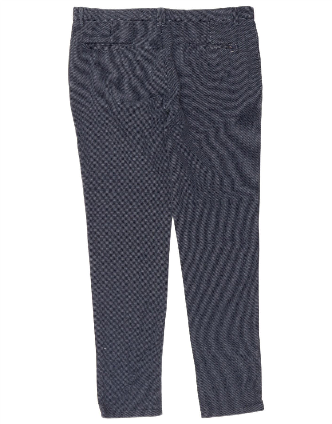 Ανδρικό λεπτό παντελόνι Chino ZARA EU 46 XL W36 L32 Βαμβακερό μπλε ναυτικό