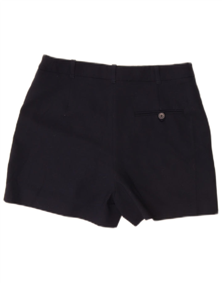 Zara Γυναικείο Σορτς Chino Μεσαίο W28 Βαμβακερό Navy Blue