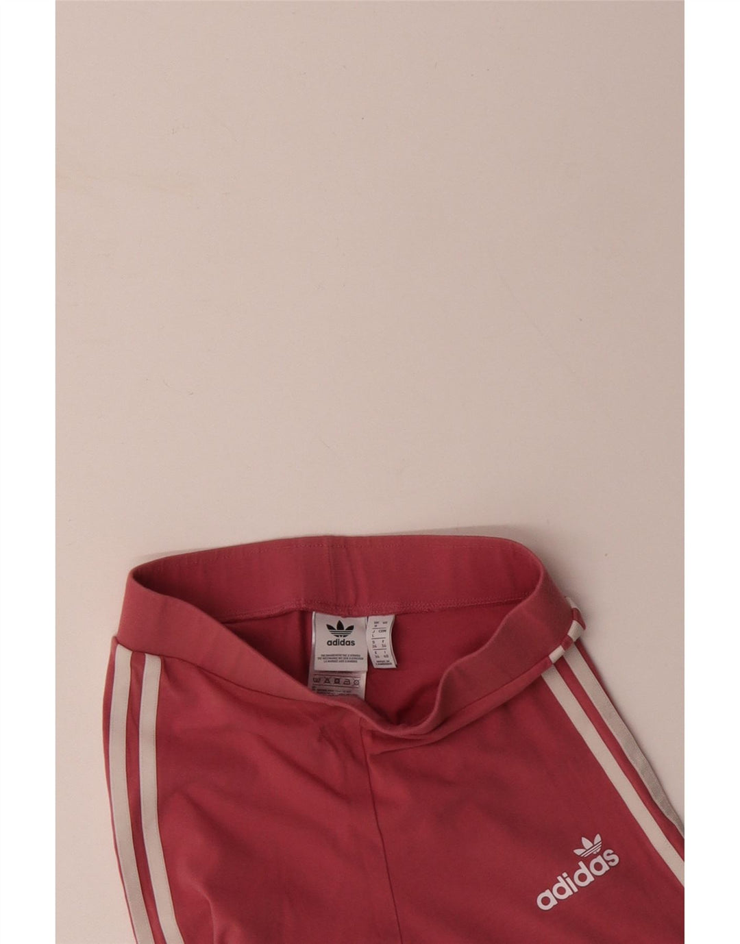 Γυναικείο κολάν ADIDAS UK 8 Small Pink Βαμβακερό