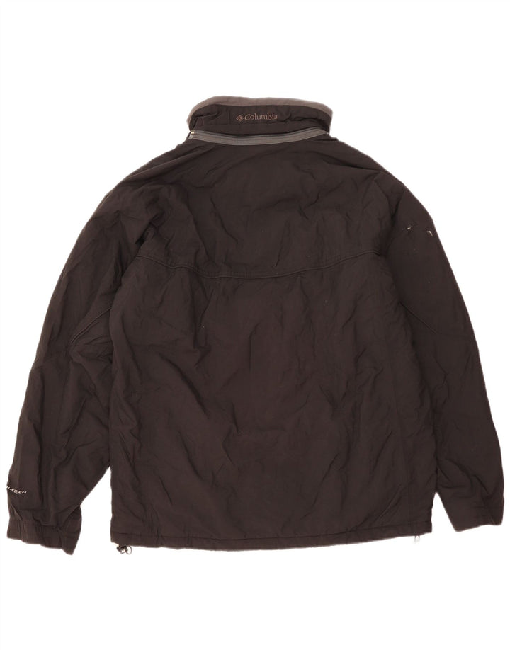 Ανδρικό τζάκετ Ανεμοδράστη Columbia UK 38 Medium Black Nylon