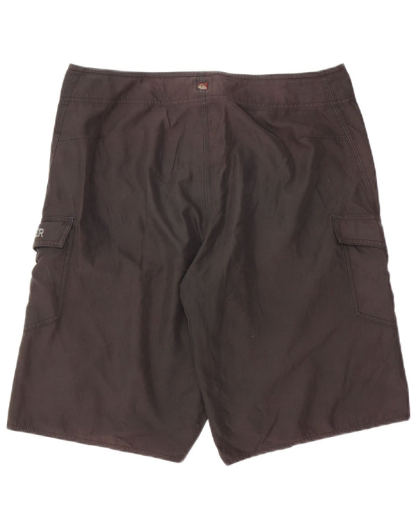 Quiksilver Mens Graphic Swimming Shorts Large  Black