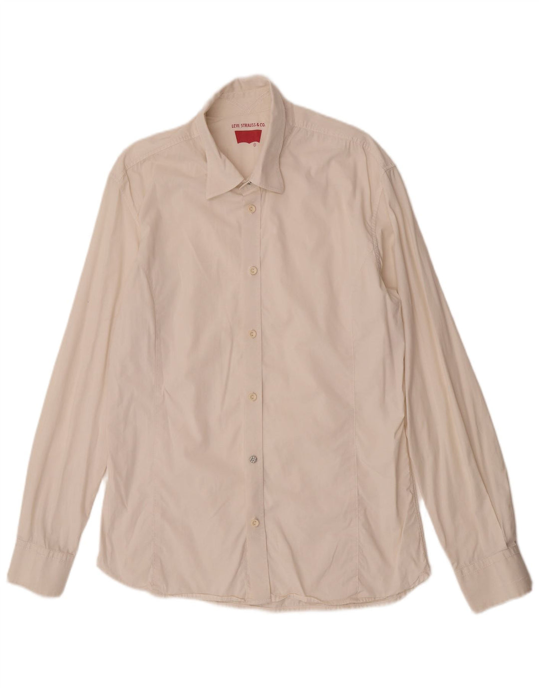 Ανδρικό πουκάμισο Levi's Regular Fit XL Off White