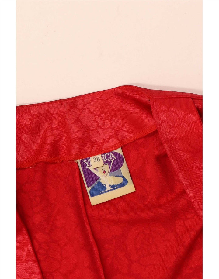 C&A Γυναικείο Bolero Top EU 38 Medium Red Floral Polyester