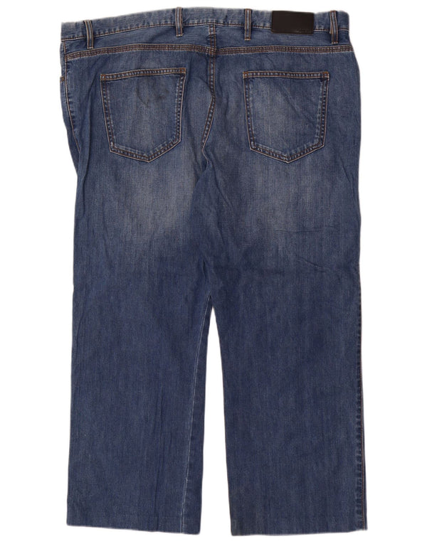 Marks & Spencer Ανδρικό Αυτόγραφο Straight Jeans W42 L27 Μπλε βαμβακερό