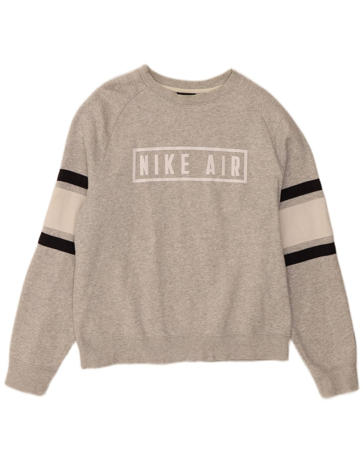 Γυναικείο γραφικό υπερμεγέθη φούτερ Nike Small Grey Colourblock