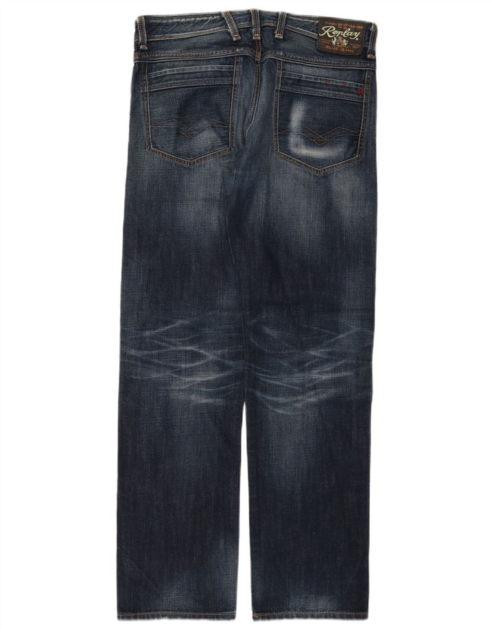 Replay Ανδρικό Lenaldo Straight Jeans W33 L32 Blue