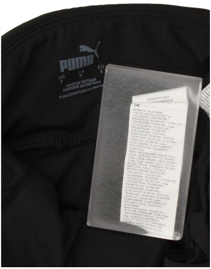 Γυναικεία γραφικά κολάν Puma UK 10 Small Black Colourblock Polyester
