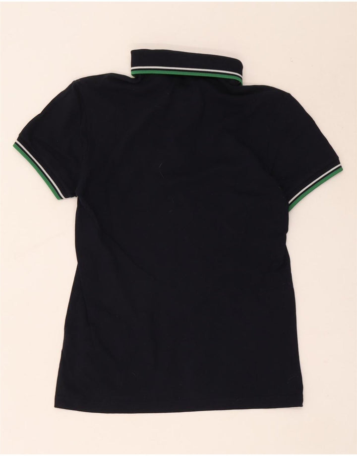 Fred Perry Ανδρικό πουκάμισο Polo Μικρό Βαμβακερό ριγέ μπλε ναυτικό