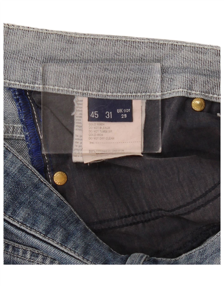 Γυναικείο ίσιο τζιν Trussardi W29 L33 Μπλε βαμβακερό