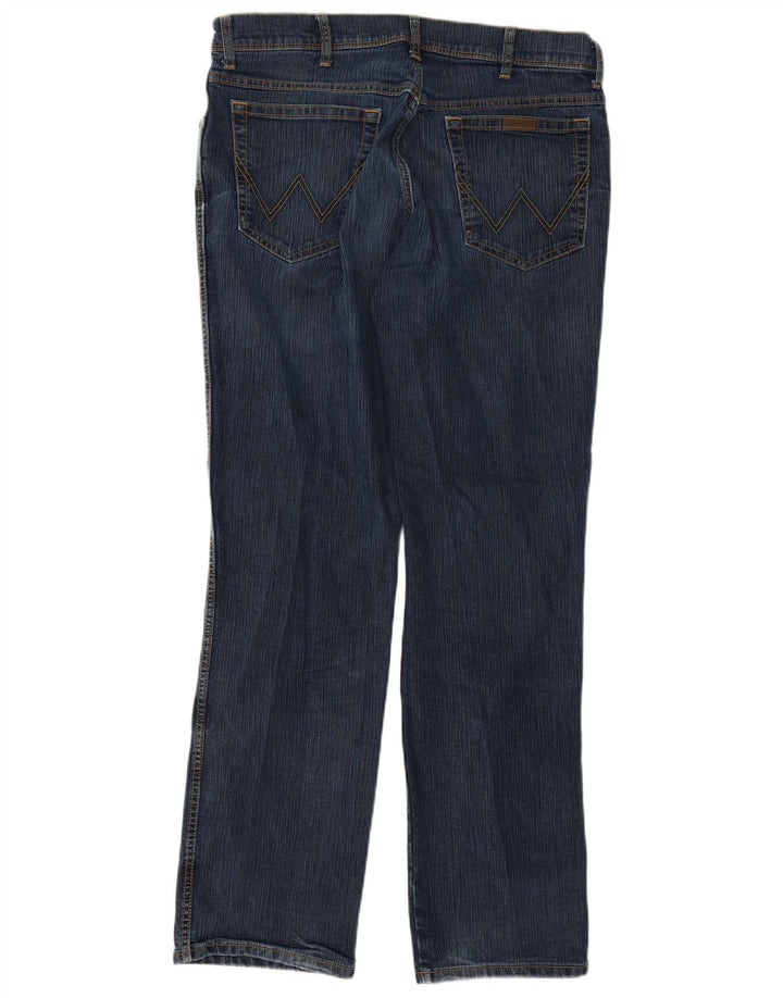 Ανδρικό τζιν ίσιο Wrangler Regular Fit W38 L32 Μπλε βαμβακερό
