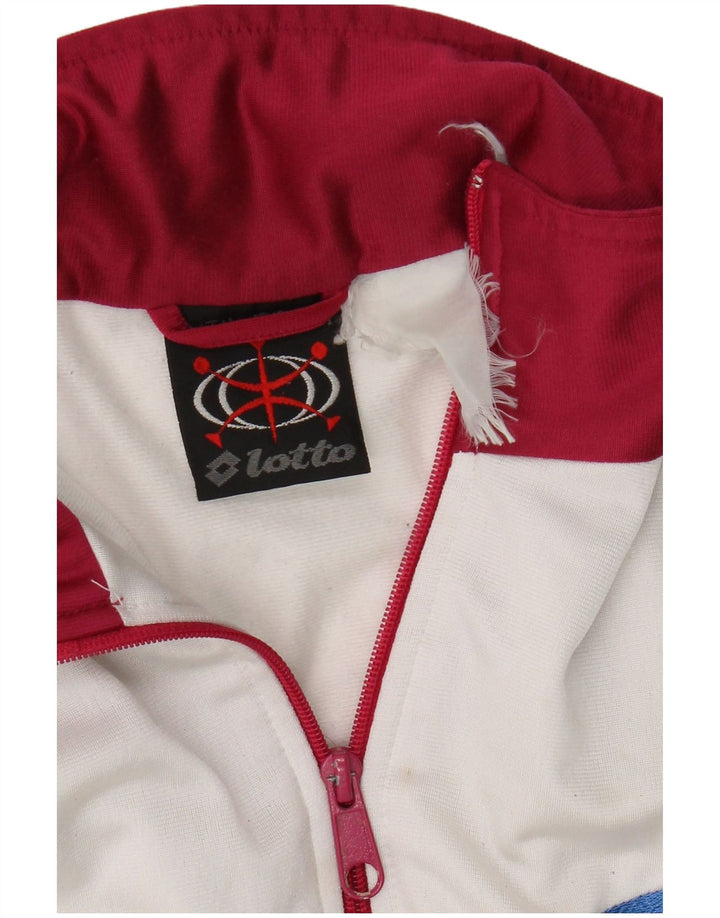 Ανδρική αθλητική φόρμα Lotto Top Jacket με μεγάλο ροζ χρώμα