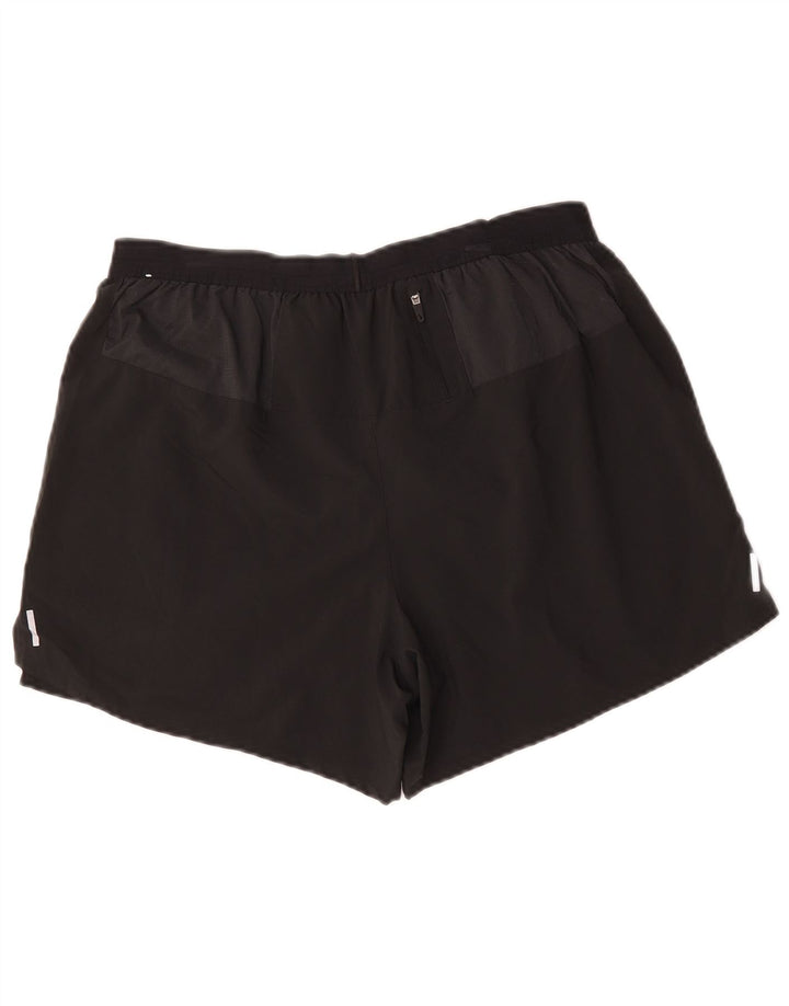Ανδρικό αθλητικό σορτς Nike Dri Fit, μεγάλο μαύρο πολυεστέρα