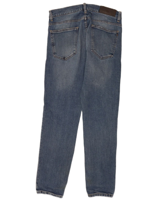 Zara Ανδρικό Slim Jeans Medium W31 L29 Μπλε βαμβακερό