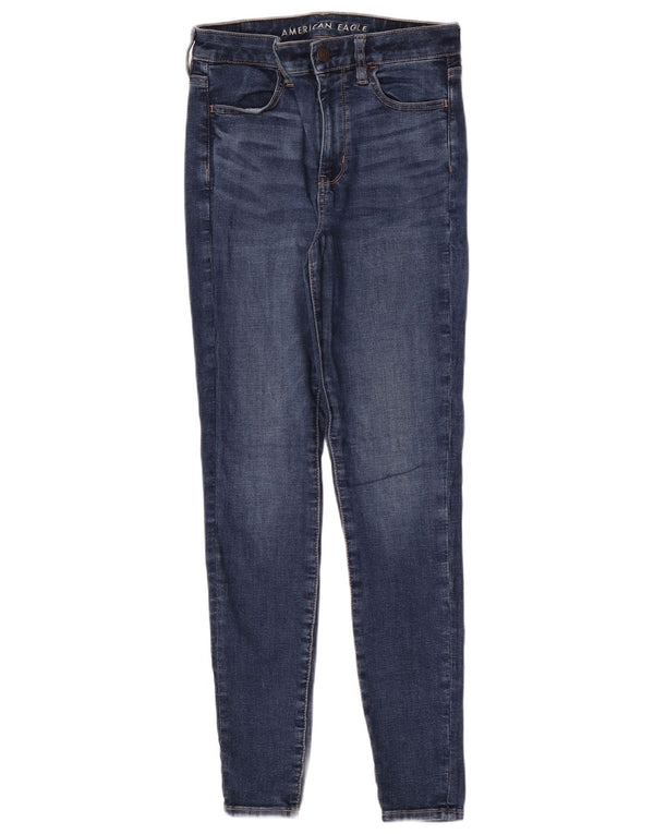 American Eagle Γυναικείο Skinny Jeans US 4 Small W26 L28 Blue Cotton