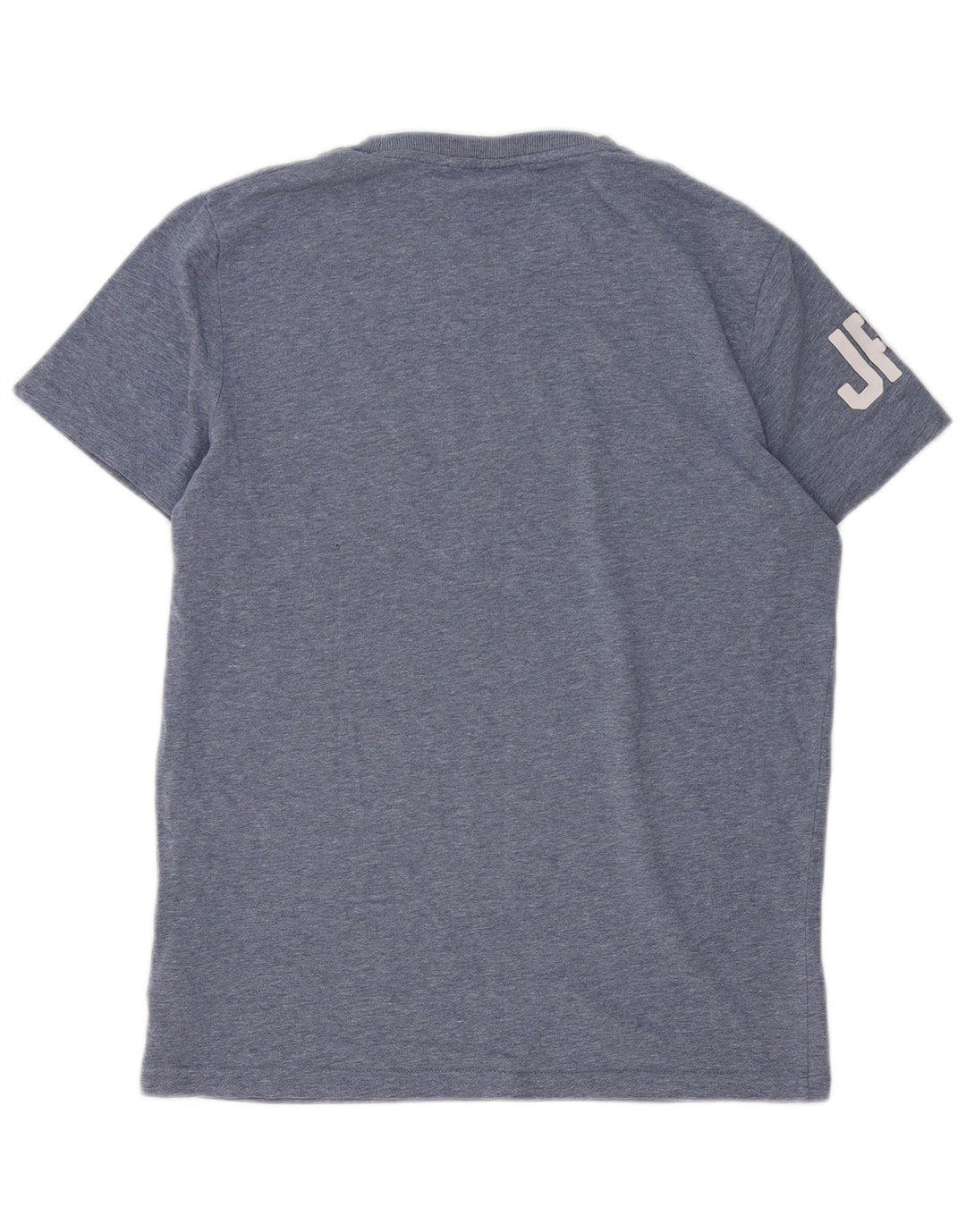 Ανδρικό γραφικό μπλουζάκι Superdry Top μεγάλο μπλε βαμβακερό