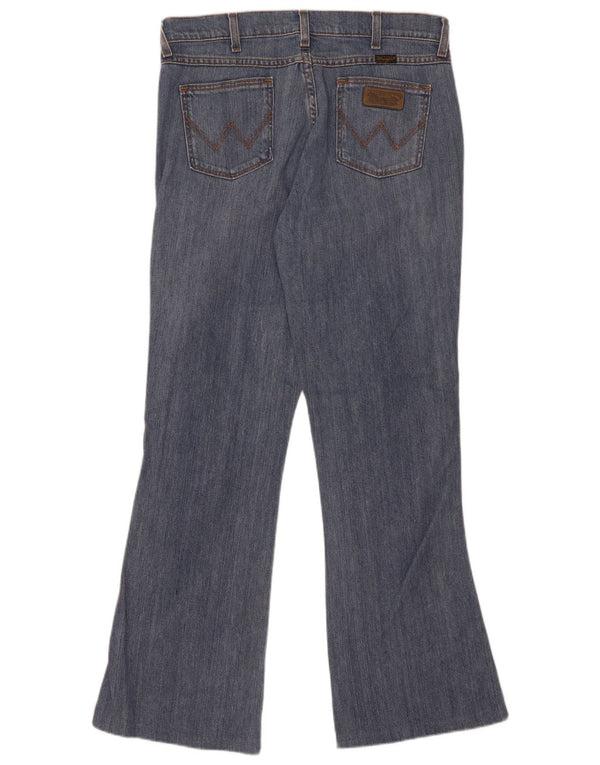 Wrangler Womens Eve Bootcut Jeans W33 L34 Μπλε βαμβακερό