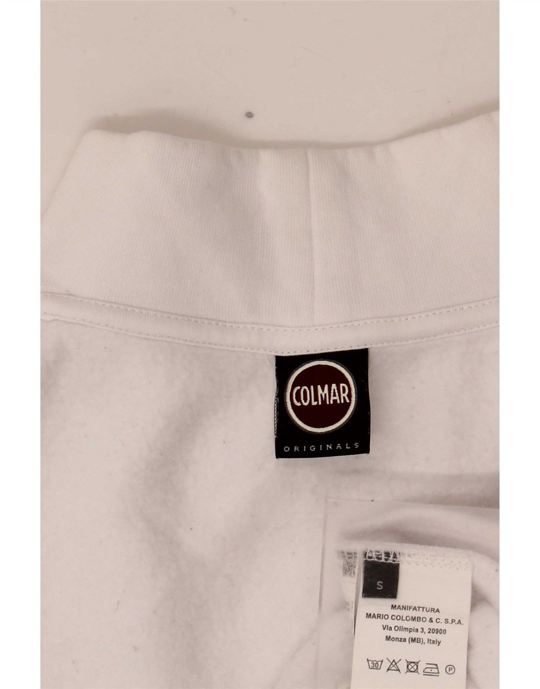 Γυναικεία φούτερ Colmar Oversized Jumper UK 10 Small White Cotton