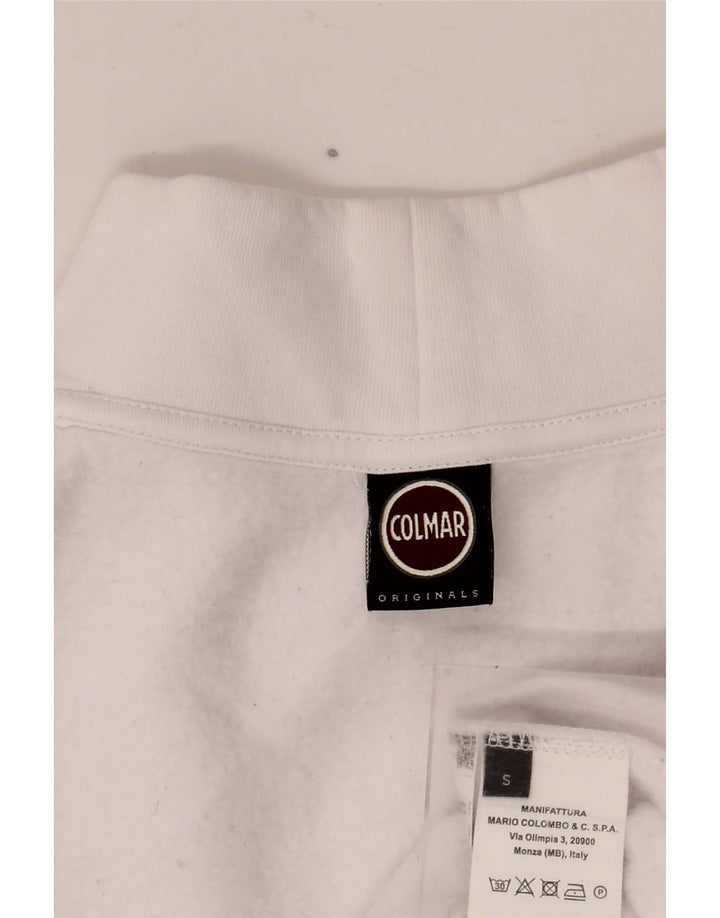 Γυναικεία φούτερ Colmar Oversized Jumper UK 10 Small White Cotton