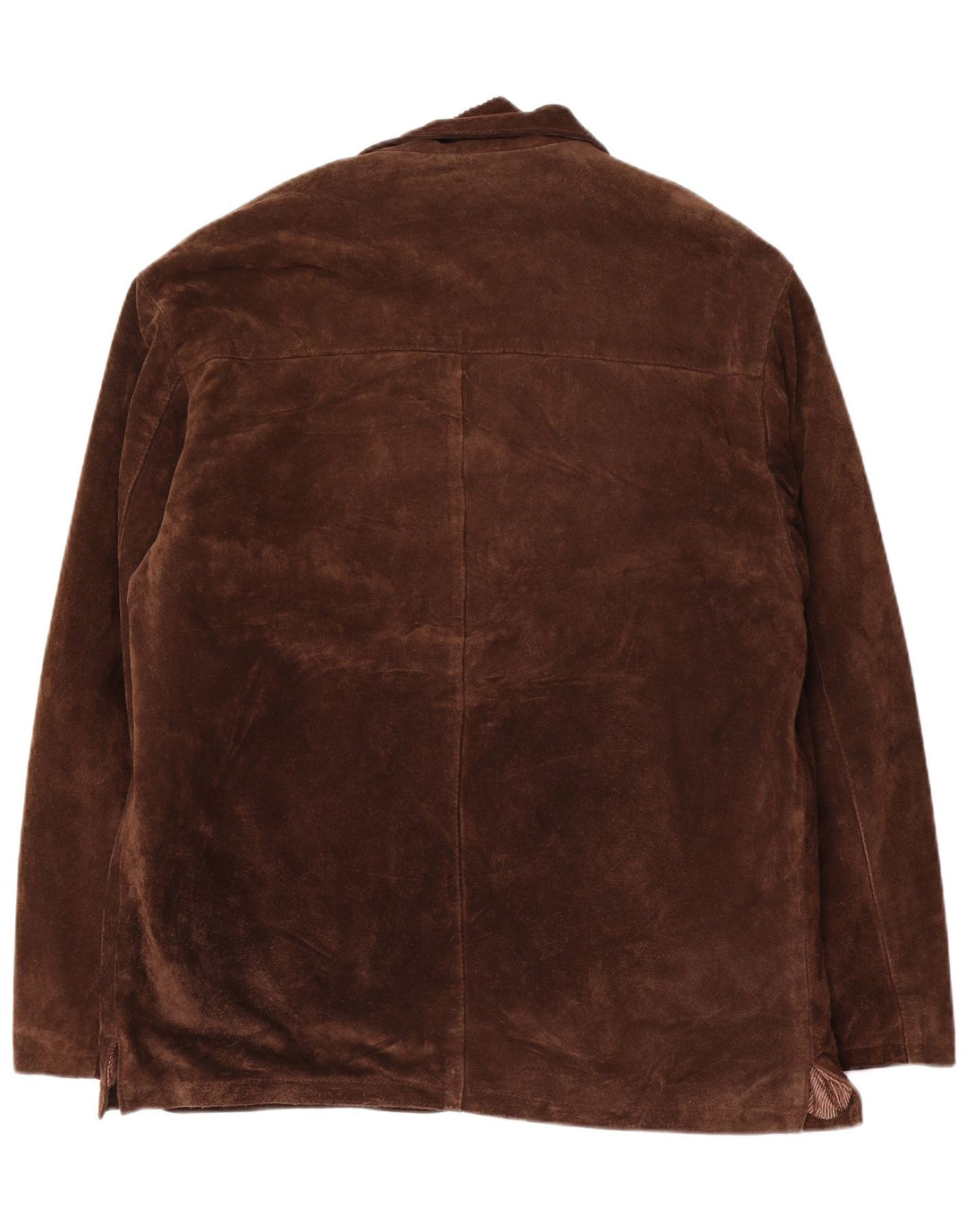 J. C. Twidd Ανδρικό Suede Jacket IT 52 XL Καφέ Δερμάτινο