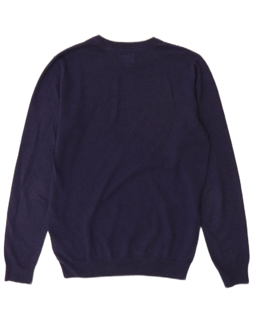 Ανδρικό πουλόβερ Wrangler Boat Neck Jumper Medium Navy Blue βαμβακερό