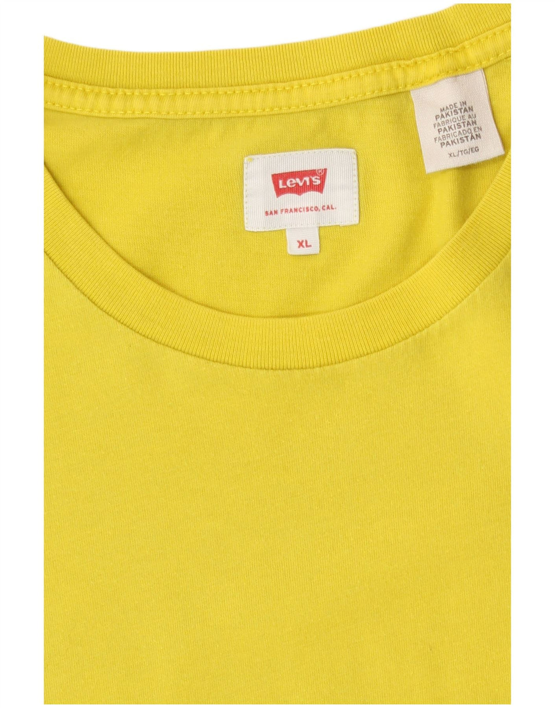Ανδρικό T-Shirt Levi's Top XL Κίτρινο