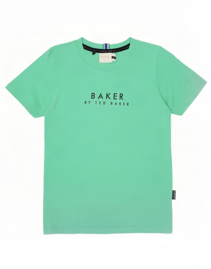 Ted Baker Boys Graphic T-Shirt Top 3-4 ετών πράσινο βαμβακερό