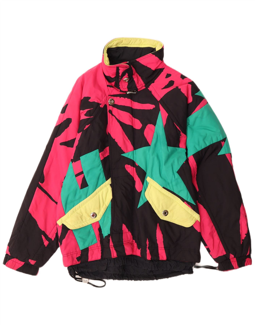 Belfe Ανδρικό τζάκετ σκι 38 με μεσαίο πολύχρωμο νάιλον