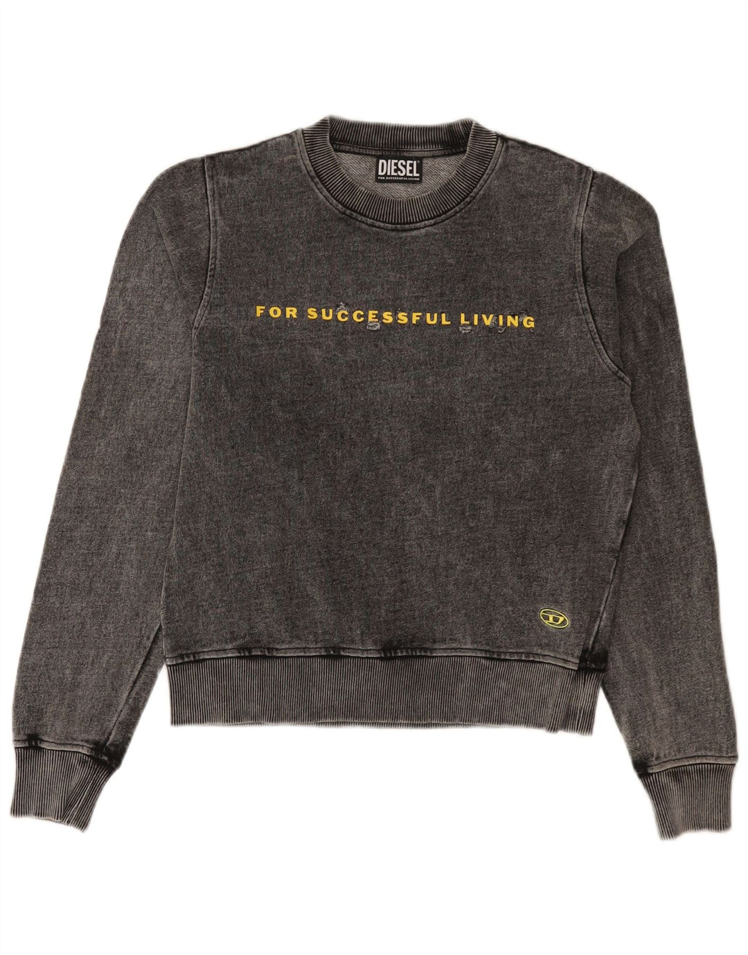 Ανδρικό γραφικό φούτερ Diesel Jumper 2XS Γκρι