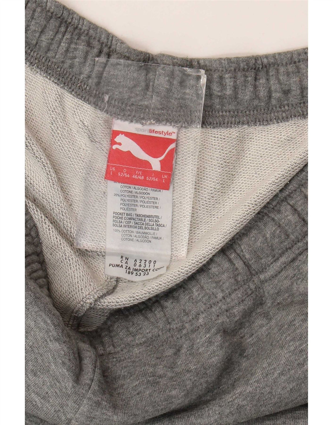 Ανδρική φόρμα Puma Παντελόνι Joggers Large Grey