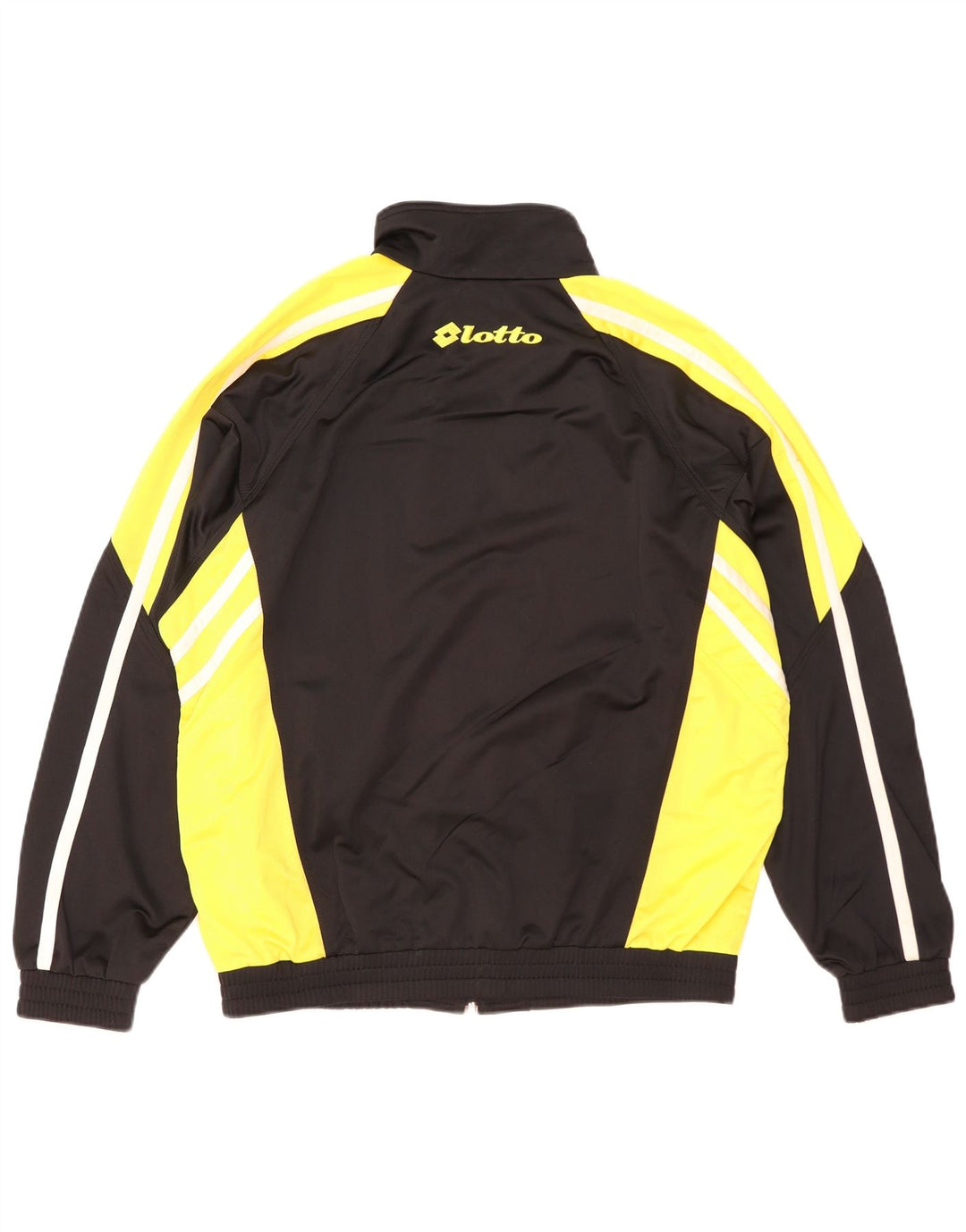 Ανδρική αθλητική φόρμα Lotto Top Jacket Large Black Colourblock Polyester