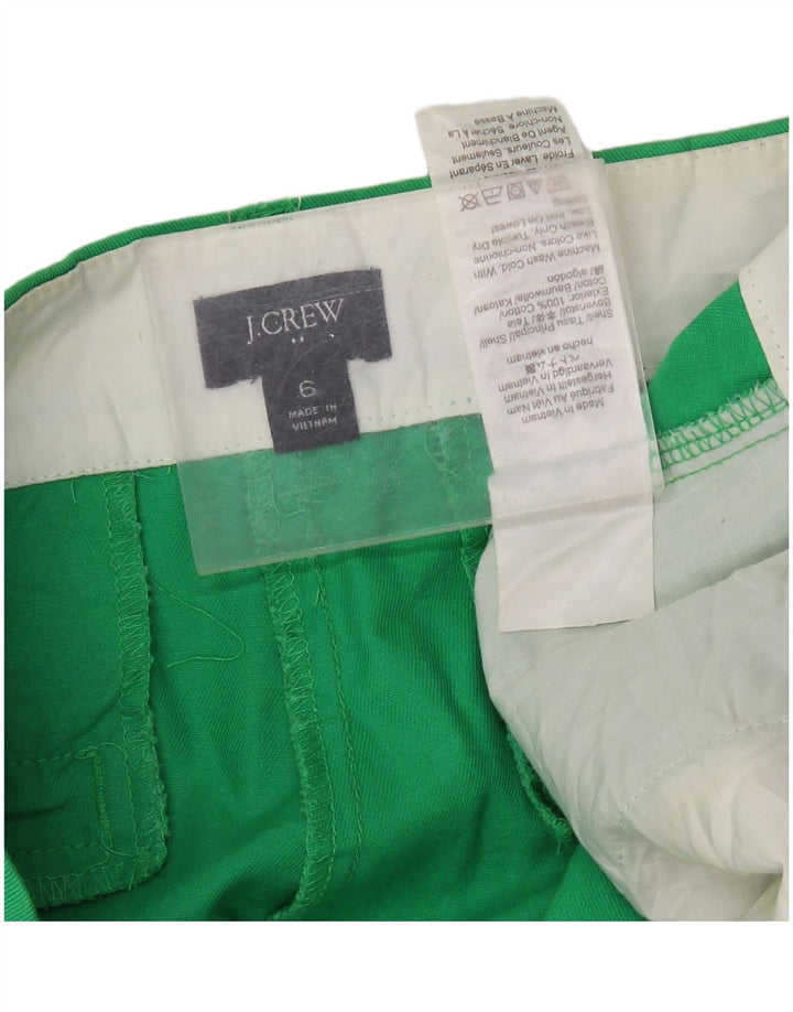 J. CREW Γυναικείο σορτς Chino US 6 Medium W32 Πράσινο βαμβακερό