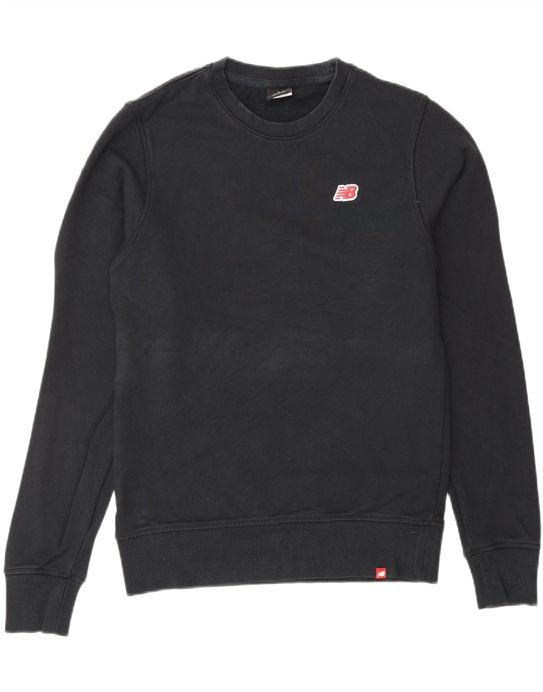 Ανδρικό φούτερ New Balance Jumper Μικρό μαύρο βαμβακερό