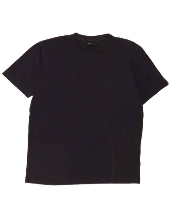 Ανδρικό T-Shirt Hugo Boss Top Large Navy Blue