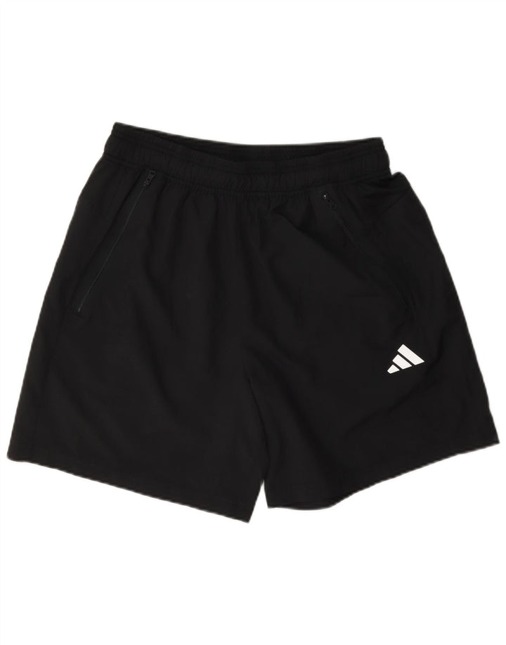 Ανδρικό σορτς Adidas Aeroready Αθλητικό μεσαίο μαύρο πολυεστέρα