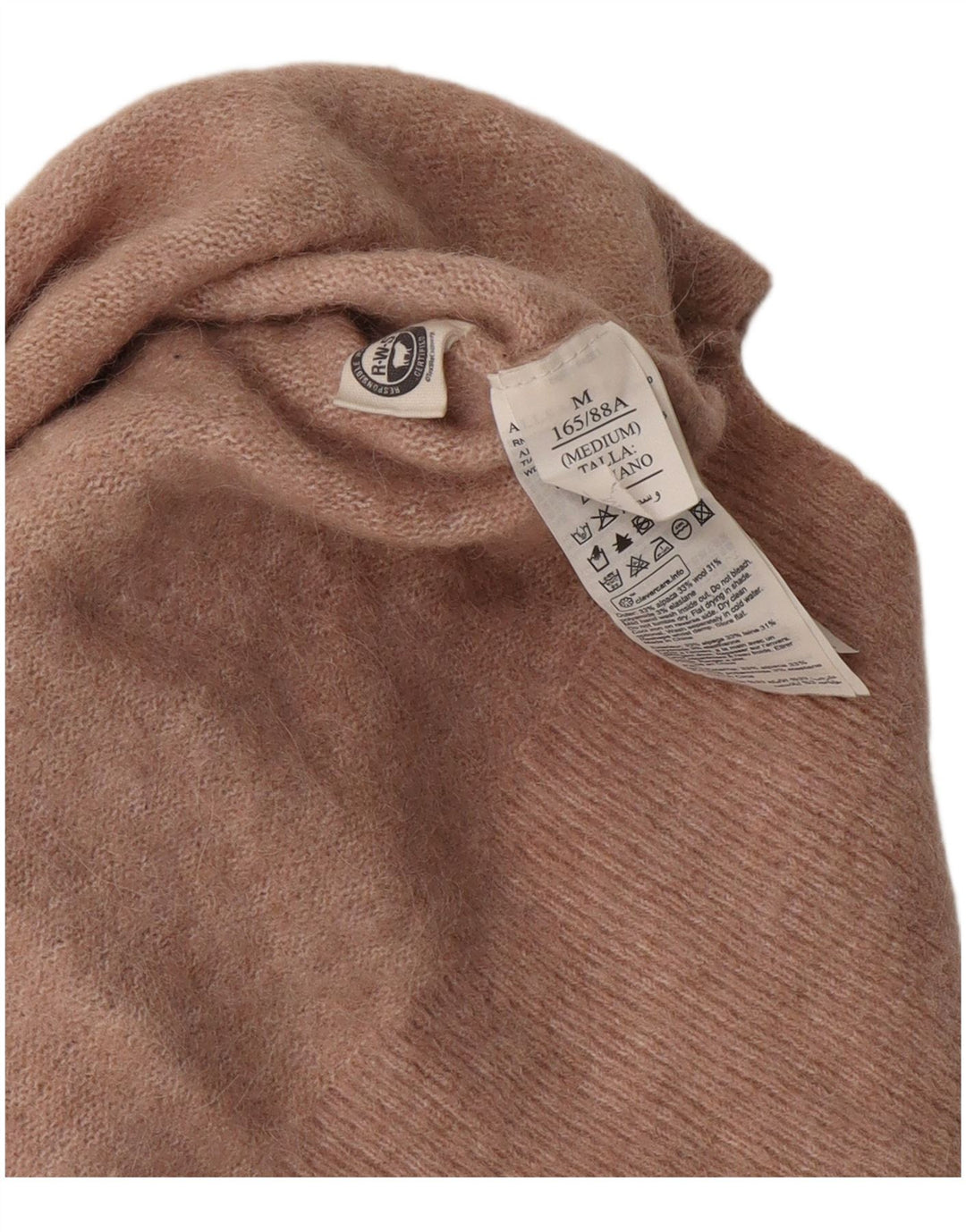 ALL SAINTS Γυναικείο Crop Boat Neck Jumper πουλόβερ UK 14 Medium Pink