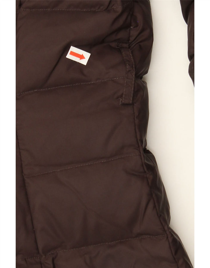 BENETTON Womens Padded Coat IT 48 XL Brown Polyamide Vintage Benetton and Second-Hand Benetton from Messina Hembry 