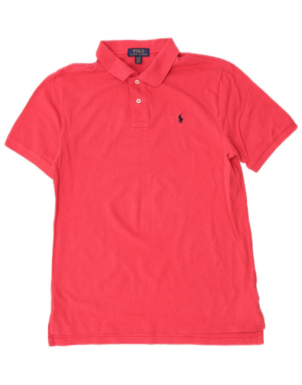 Πόλο Ralph Lauren για αγόρι πουκάμισο 15-16 ετών XL Ροζ βαμβακερό