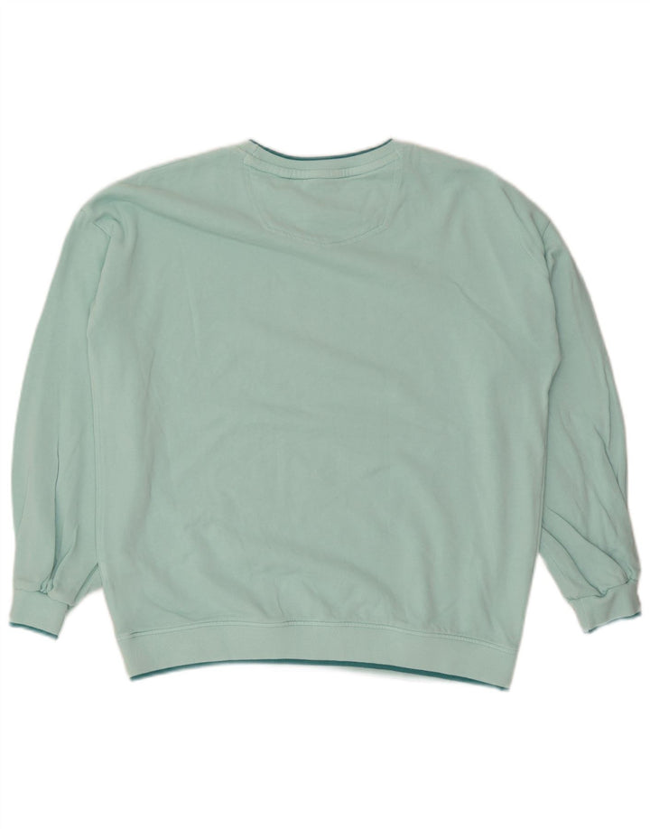Fat Face Γυναικείο γραφικό υπερμεγέθη φούτερ Jumper UK 12 Medium Turquoise