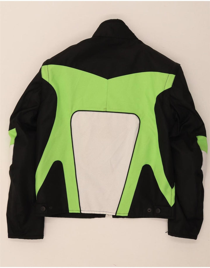 Guardian Γυναικείο Μπουφάν Racer Μοτοσικλέτας UK 14 Medium Black Colourblock