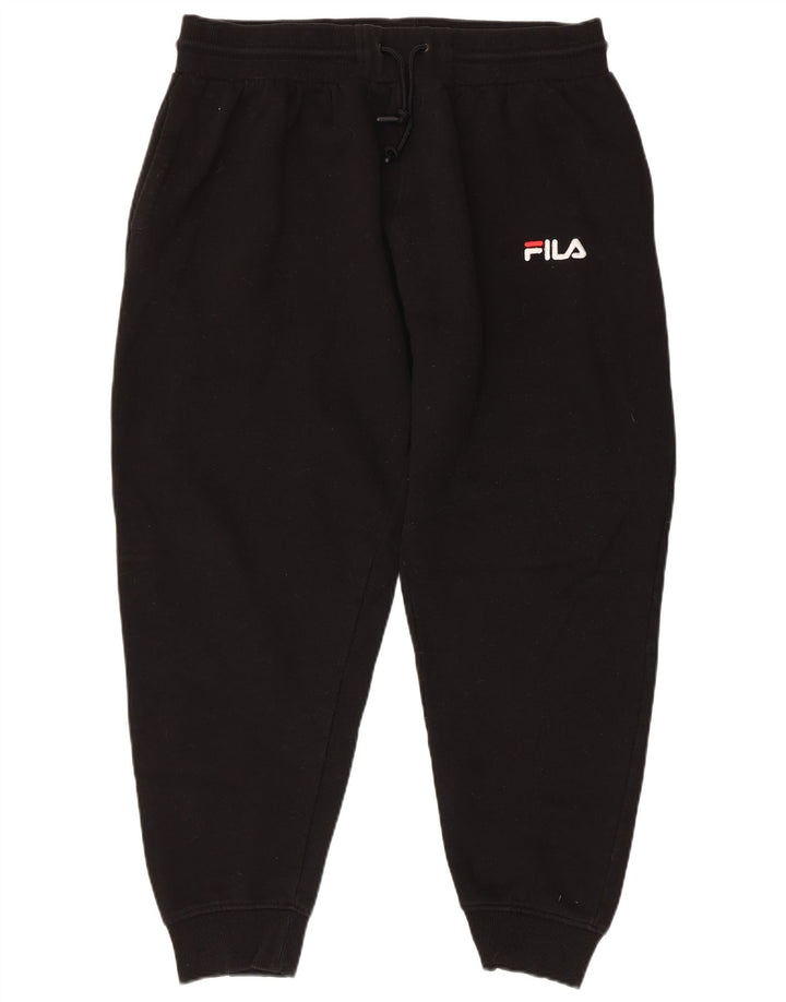Ανδρική φόρμα FILA Παντελόνι Joggers 2XL Μαύρο Πολυεστέρα