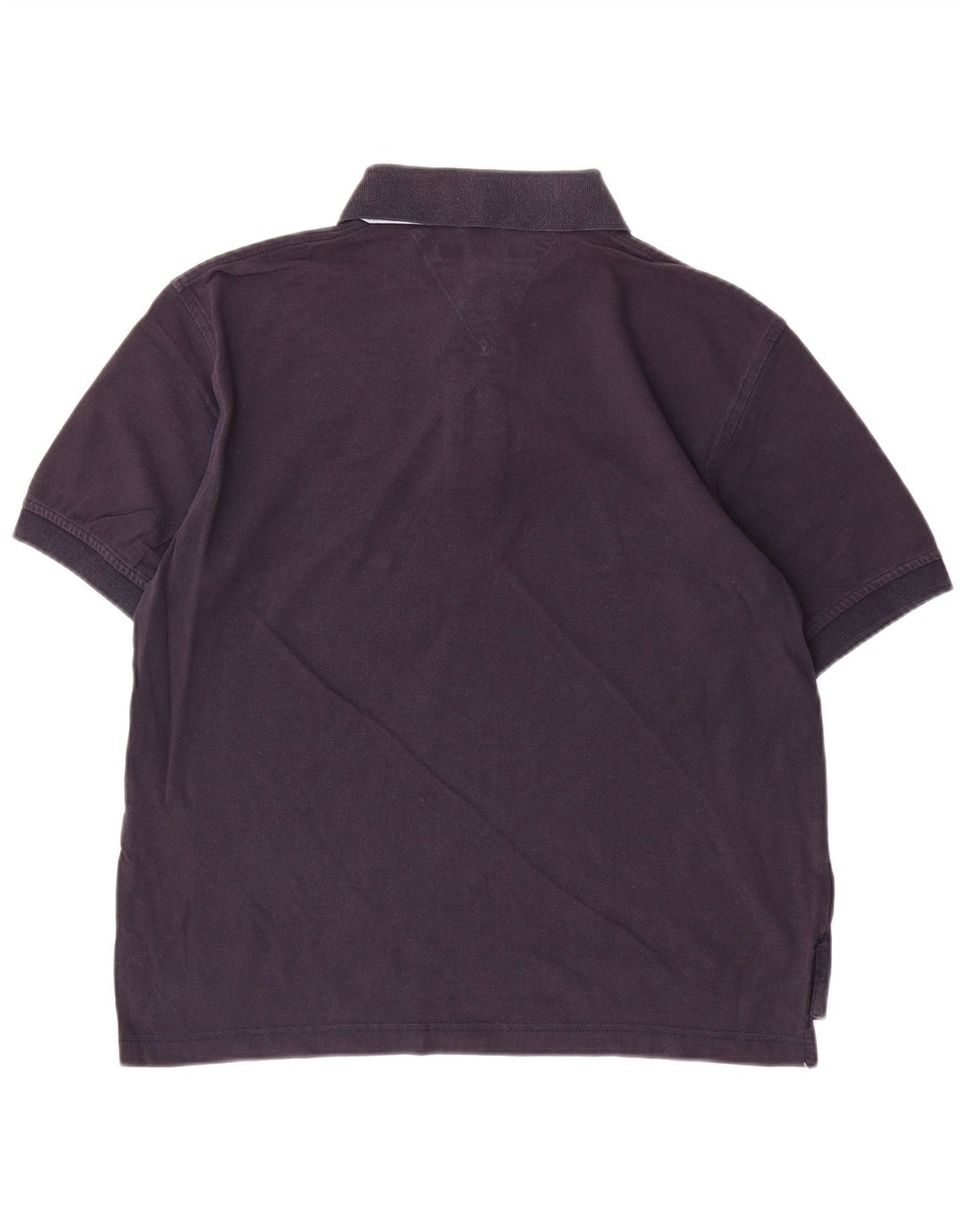 Ανδρικό πουκάμισο πόλο Tommy Hilfiger, Βαμβακερό, μεσαίο ναυτικό