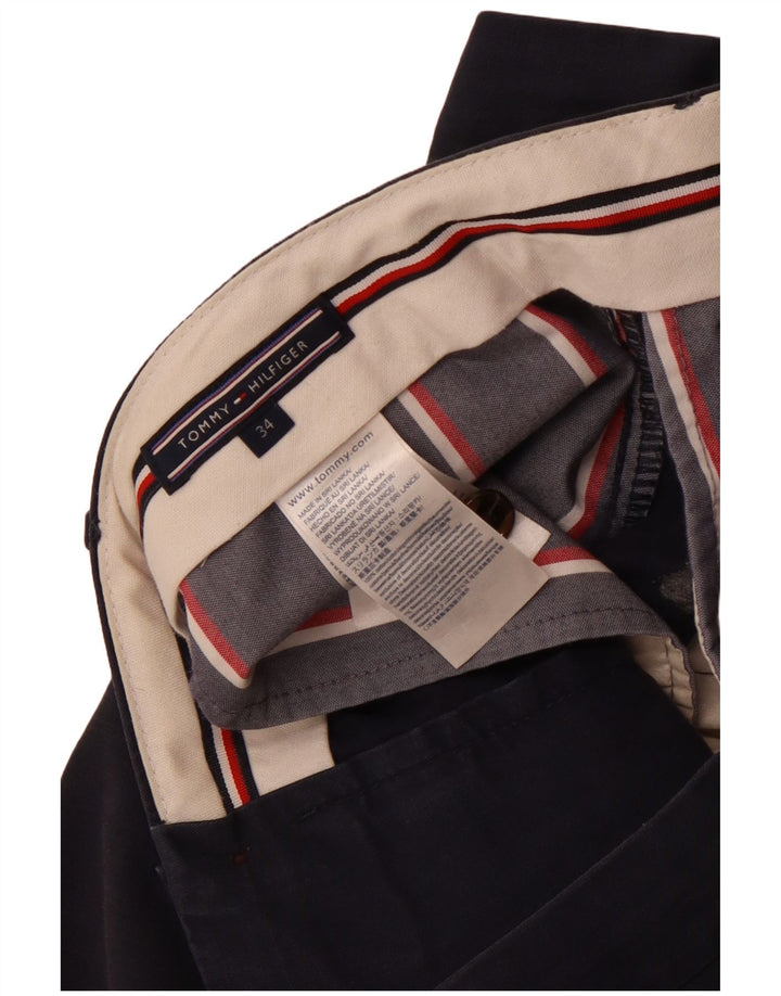 Ανδρικό σορτς Chino Tommy Hilfiger W34 Large Navy Blue από βαμβάκι