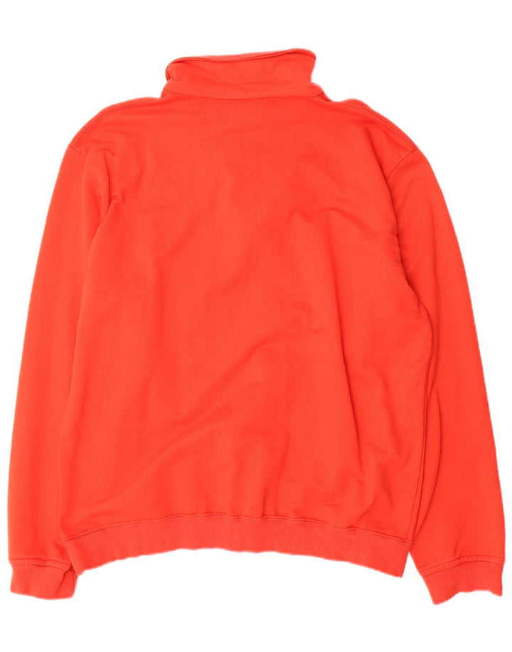 Ανδρικό φούτερ Kappa με φερμουάρ Jumper XL Κόκκινο βαμβακερό