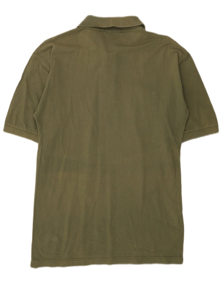 SERGIO TACCHINI Ανδρικό πουκάμισο πόλο με μικρό χακί χρώμα