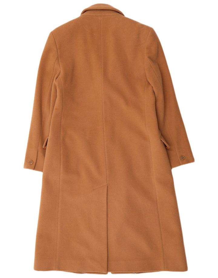 LAURA ASHLEY Γυναικείο Πανωφόρι UK 14 Large Brown Παρθένο Μαλλί